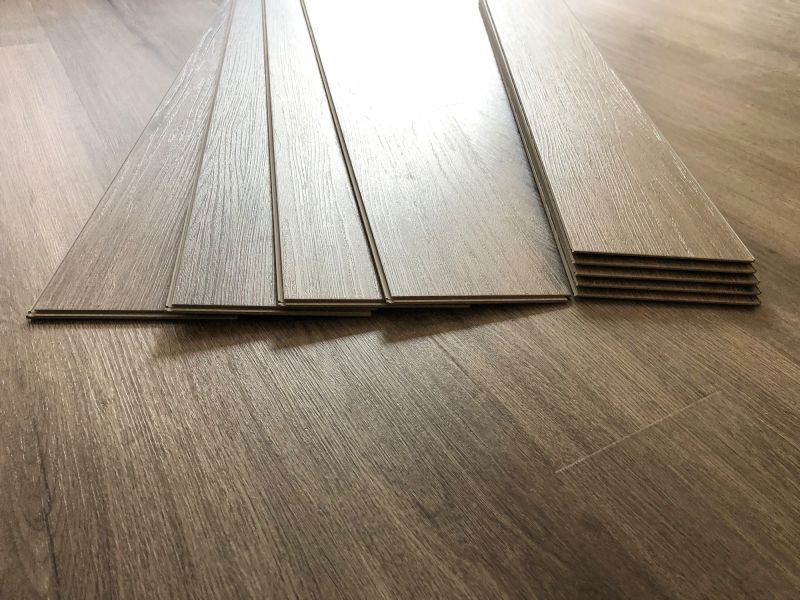 Close-up of Vinyl Plank Flooring