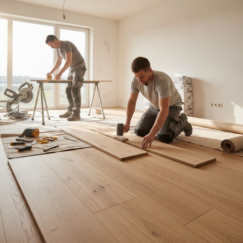 What To Expect When Hiring Hardwood Floor Installation With Customer-Supplied Materials